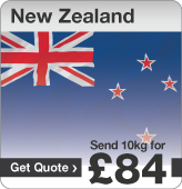 Low cost parcels to New Zealand