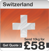 Low cost parcels to Switzerland